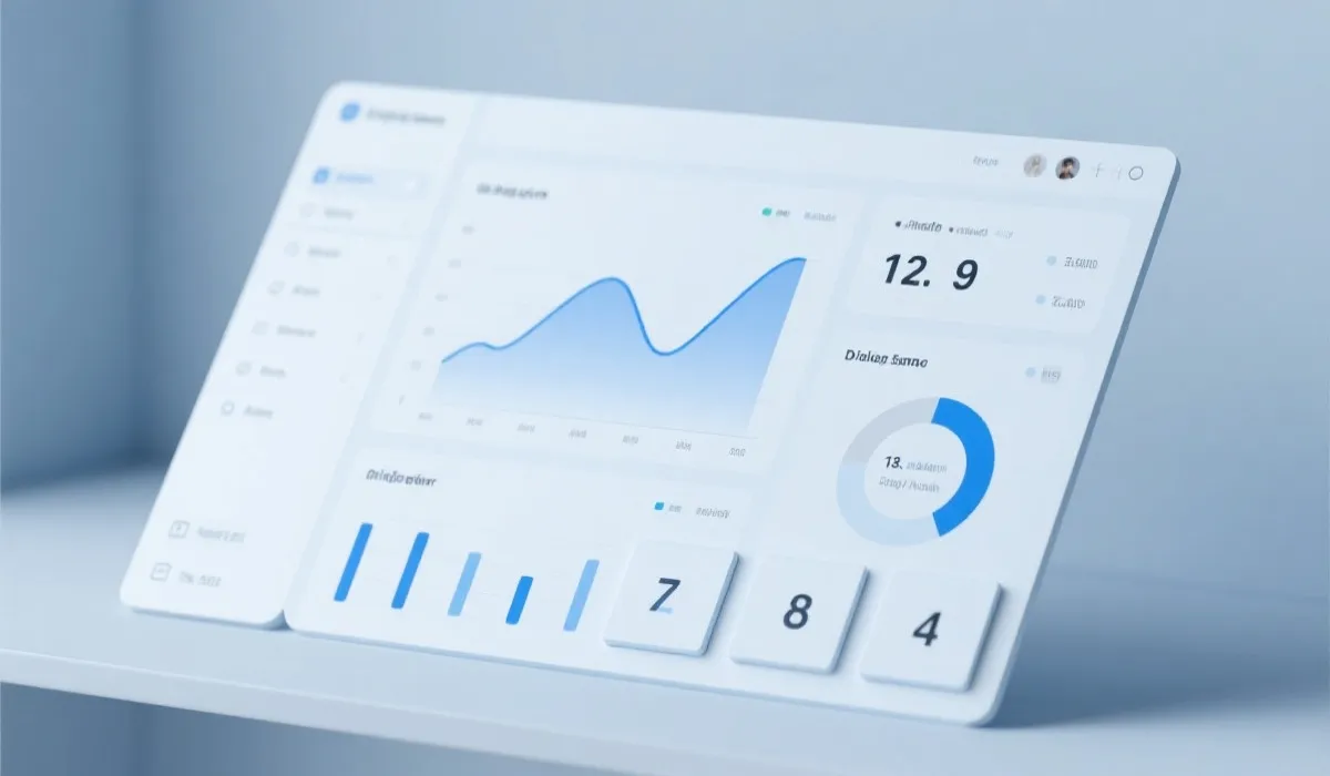 数据看板示意图